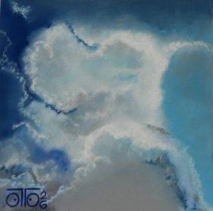 Pastel sec 2026, 20 x 20 cm, 69 € Ciel