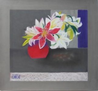 Pastel sec 2026, 50 x 47 cm prix sur demande... Déséquilibre naturel...